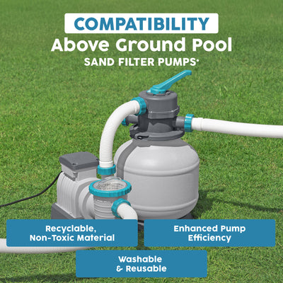 Bestway Polysphere Pool Filtration Balls, Washable/Reusable for Easy Maintenance - VMInnovations