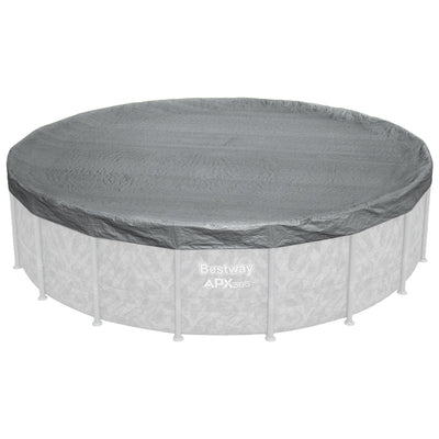 Bestway Round Pool Cover for 22' Above Ground Pools with Polar-Shield (Open Box) - VMInnovations