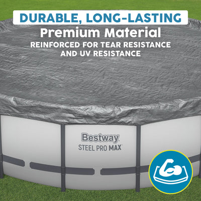 Bestway Round Premium Pool Cover for 16' Above Ground Pools - VMInnovations