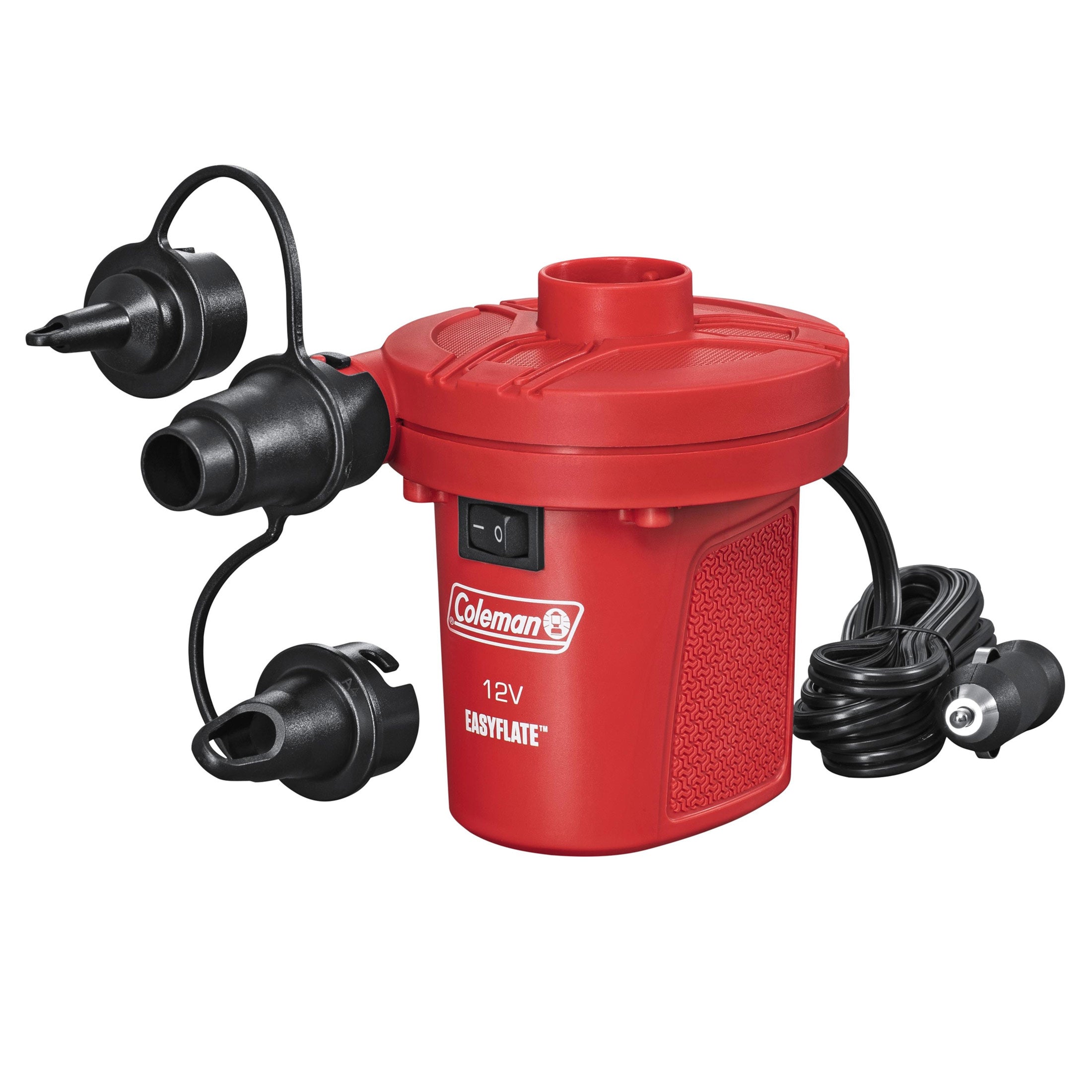 Coleman EasyFlate 12V DC Electric Air Pump, Car Plug Inflator w/3 Adapters(Used) - VMInnovations