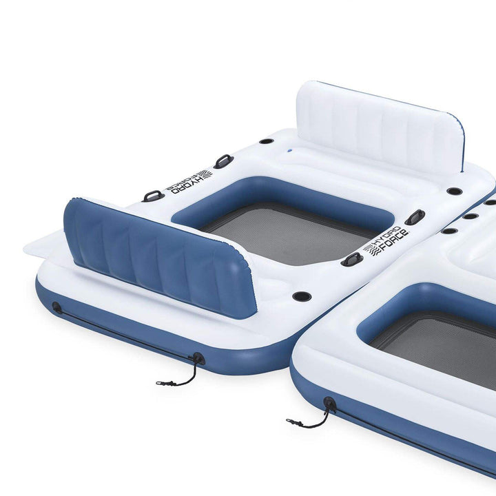 Hydro Force Bloc Party 8-Person Modular Inflatable Party Island - VMInnovations