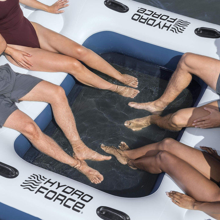 Hydro Force Bloc Party 8-Person Modular Inflatable Party Island - VMInnovations
