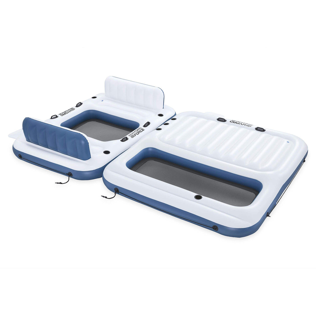 Hydro Force Bloc Party 8-Person Modular Inflatable Party Island - VMInnovations