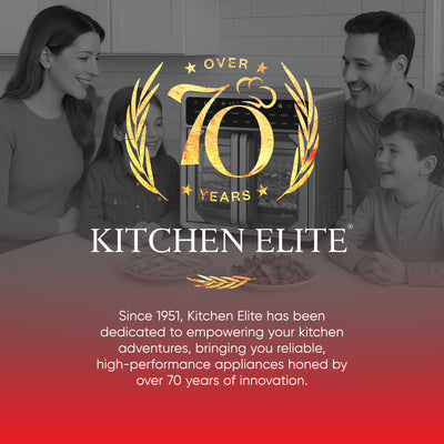 Kitchen Elite 16 Qt French Door Air Fryer Oven, Cooker w/ LED Display (Used) - VMInnovations
