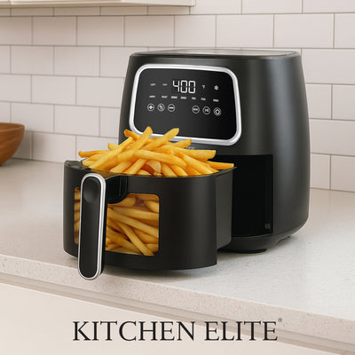 Kitchen Elite 5.5 Qt. Digital Air Fryer, Countertop Cooker w/ LED Screen (Used) - VMInnovations