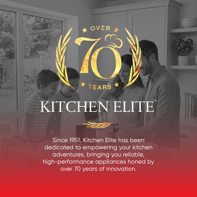 Kitchen Elite 5.5 Qt Digital Air Fryer, 7-in-1 Small Airfryer, Blue (Open Box)