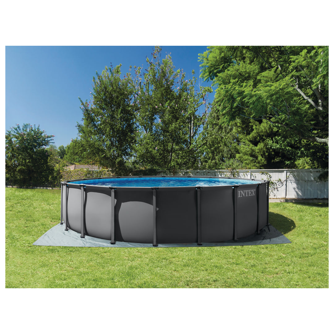 Intex 22' x 48" Ultra XTR Round Frame Above Ground Swimming Pool Set with Pump