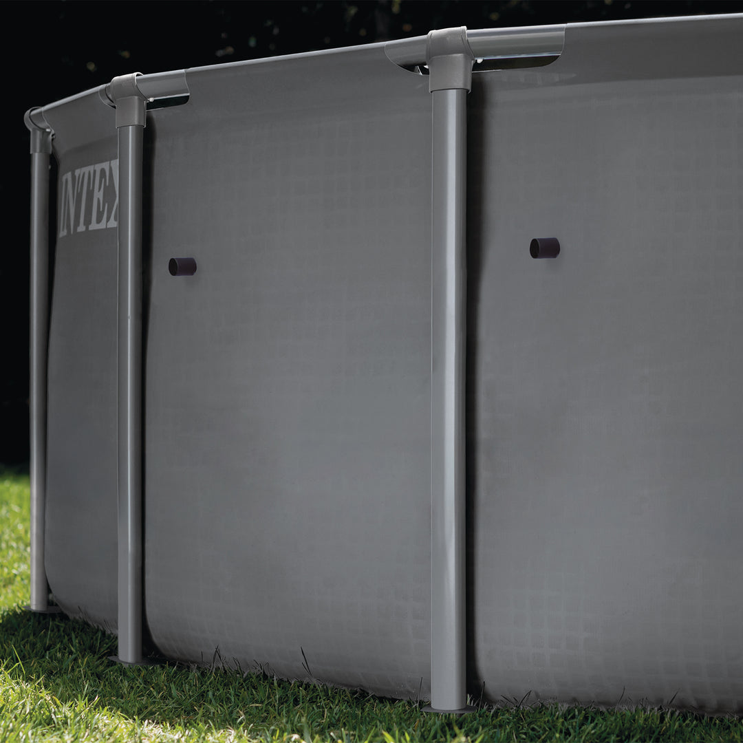 INTEX Ultra XTR 18ft x 52in Round Frame Above Ground Swimming Pool Set with Pump