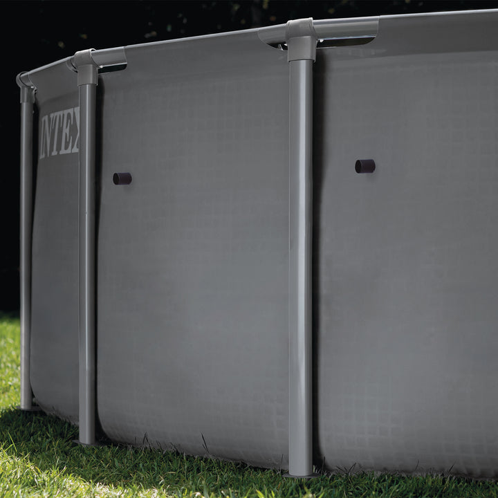 INTEX Ultra XTR 18ft x 52in Round Frame Above Ground Swimming Pool Set with Pump