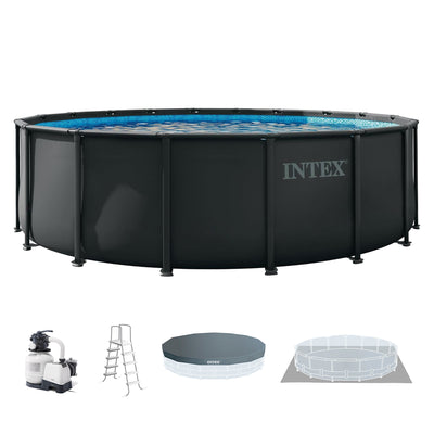 INTEX Ultra XTR 18ft x 52in Frame Above Ground Swimming Pool w/Pump (For Parts)
