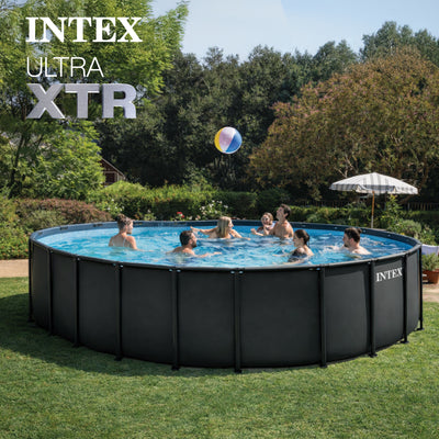 INTEX Ultra XTR 24ft x 52in Round Frame Above Ground Swimming Pool (For Parts) - VMInnovations