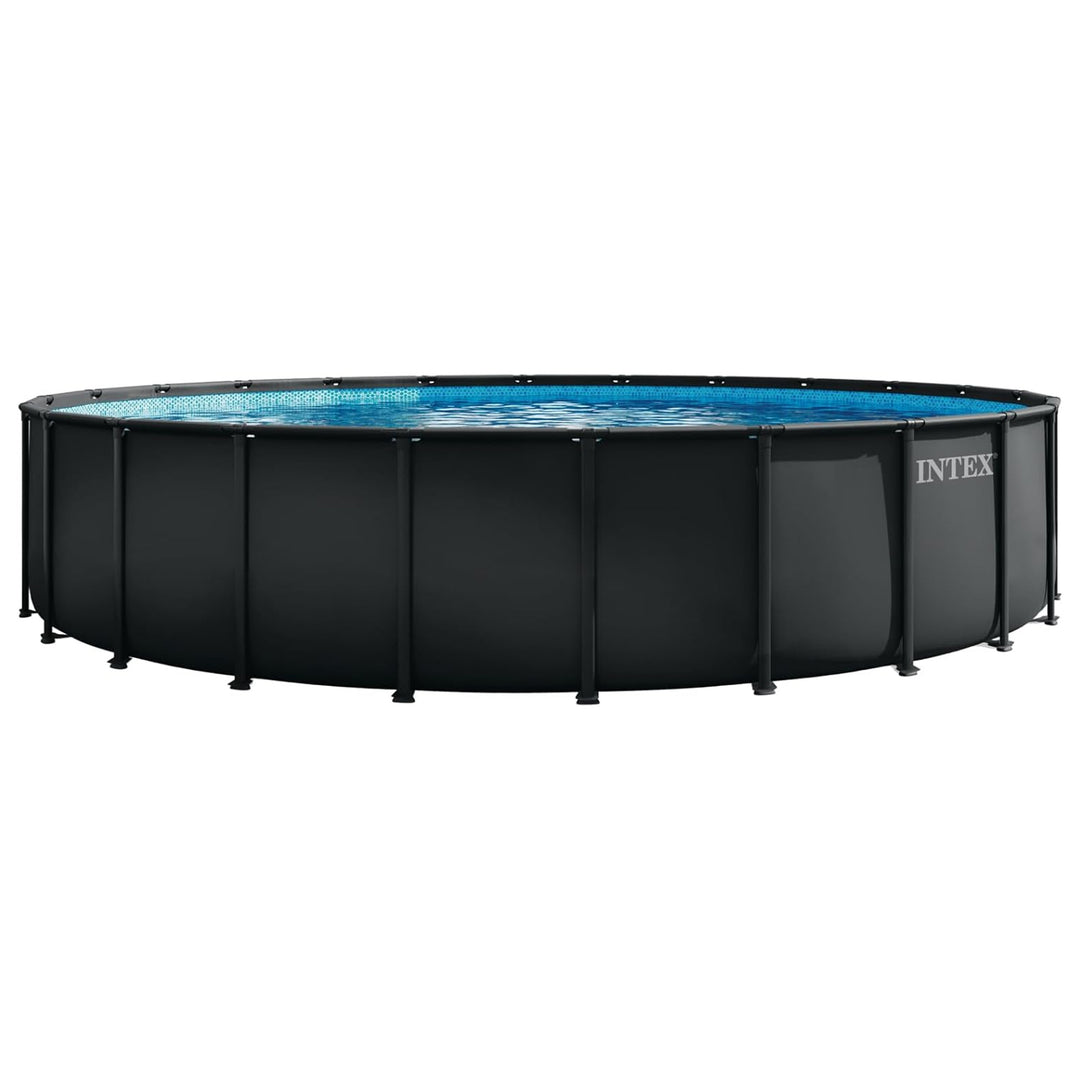 INTEX Ultra XTR 24ft x 52in Round Frame Above Ground Swimming Pool Set with Pump