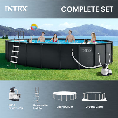 Intex 26' x 52" Ultra XTR Round Frame Above Ground Pool Set w/Pump (For Parts) - VMInnovations