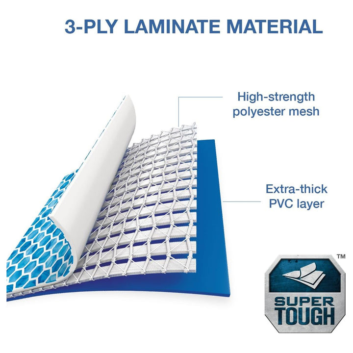 Intex 28201EP 10ft x 30in Metal Frame Above Ground Pool Set with Pump & Cover - VMInnovations