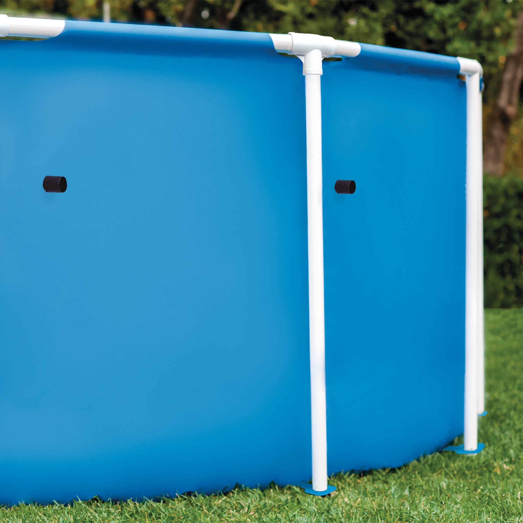 Intex 12ft x 30in Metal Frame Above Ground Pool Set with Filter Pump (Used)