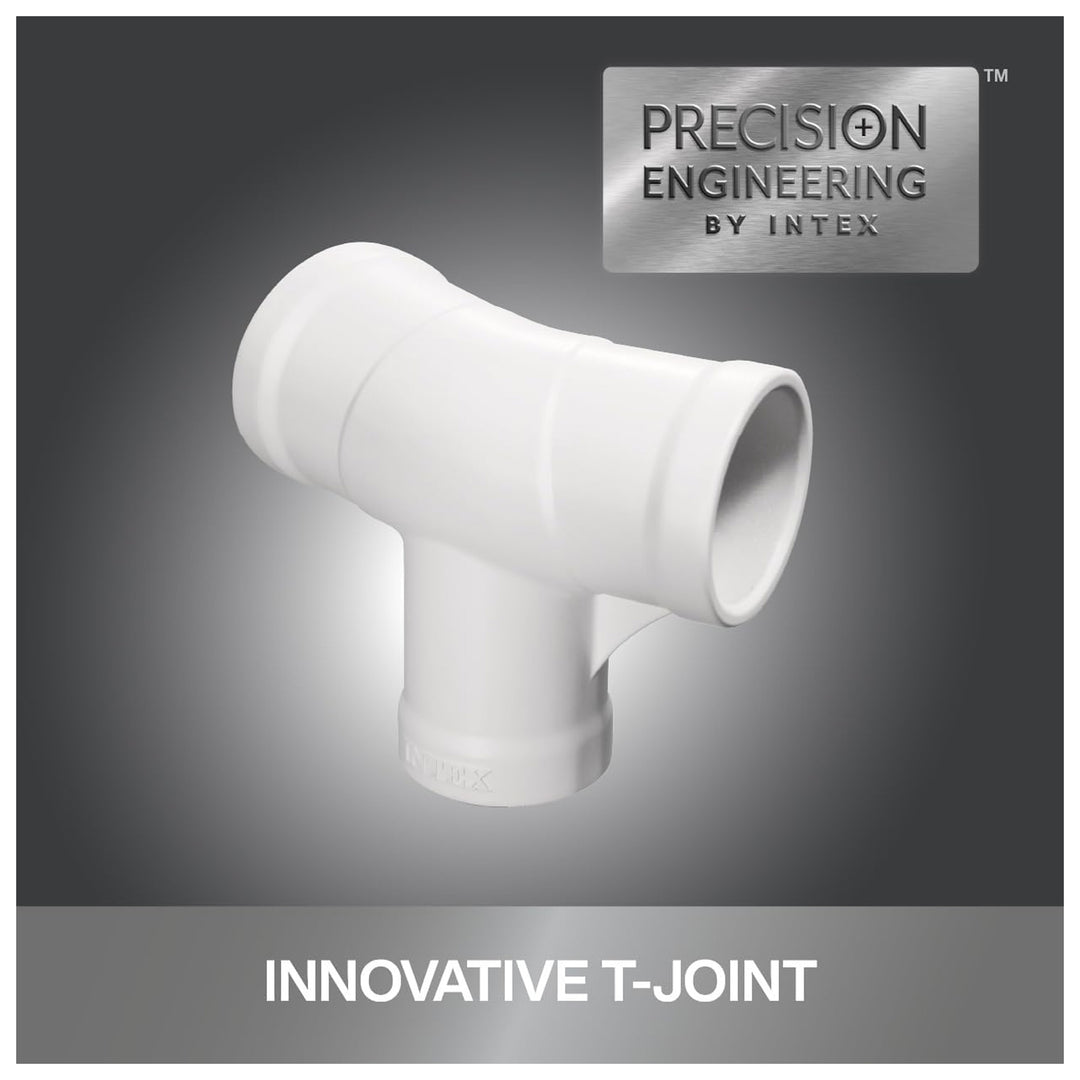 Intex 28241EP 15ft x 48in Metal Frame Above Ground Pool Set with Pump & Cover - VMInnovations