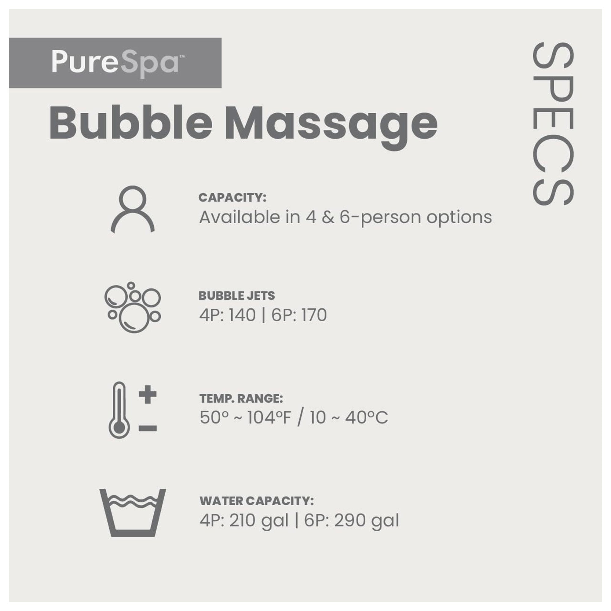 INTEX PureSpa Plus Bubble Massage Spa Set with Energy Efficient Cover, (Used) - VMInnovations