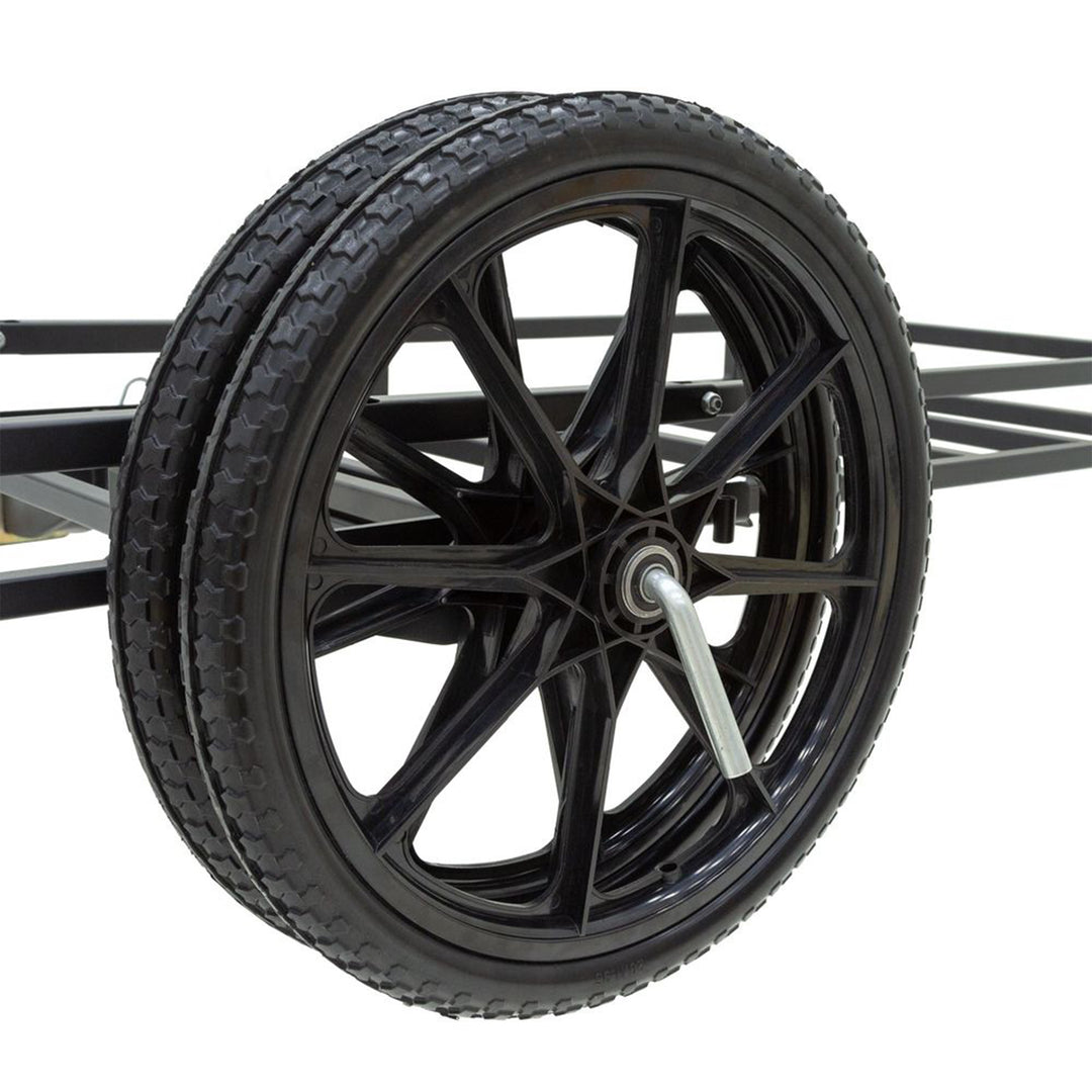 Elevate Outdoor Hitch-Mounted Cargo Carrier and Game Cart w/ 500 Pound Capacity