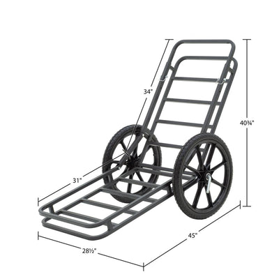 Elevate Outdoor Hitch-Mounted Cargo Carrier and Game Cart w/ 500lbs Cap. (Used)