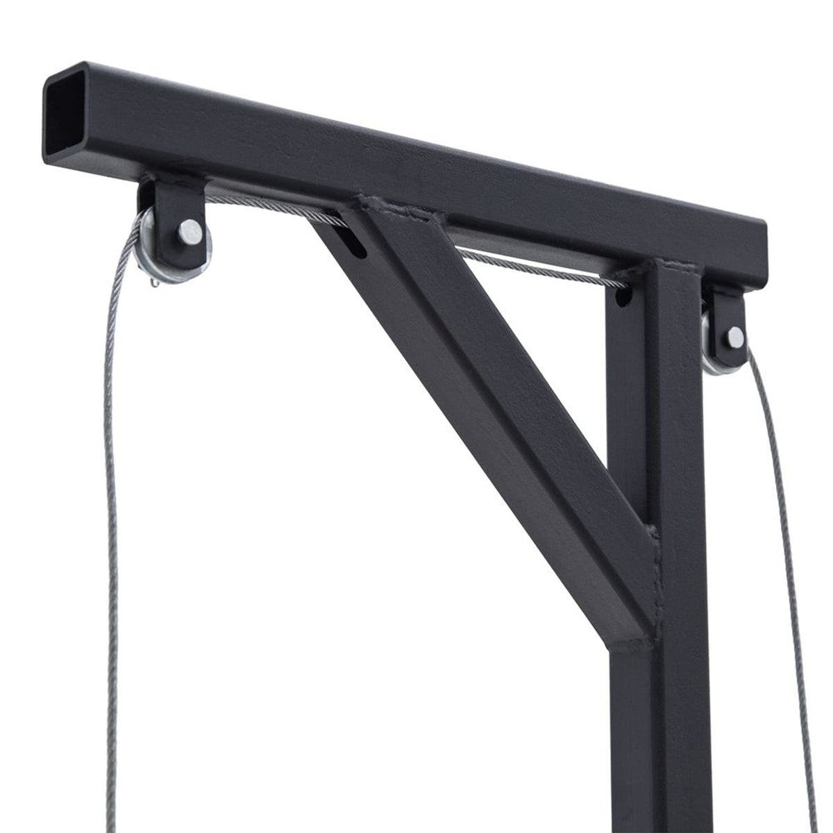 Kill Shot Hitch Mounted Steel Deer Hoist with Swivel, 500 Pound Capacity (Used)