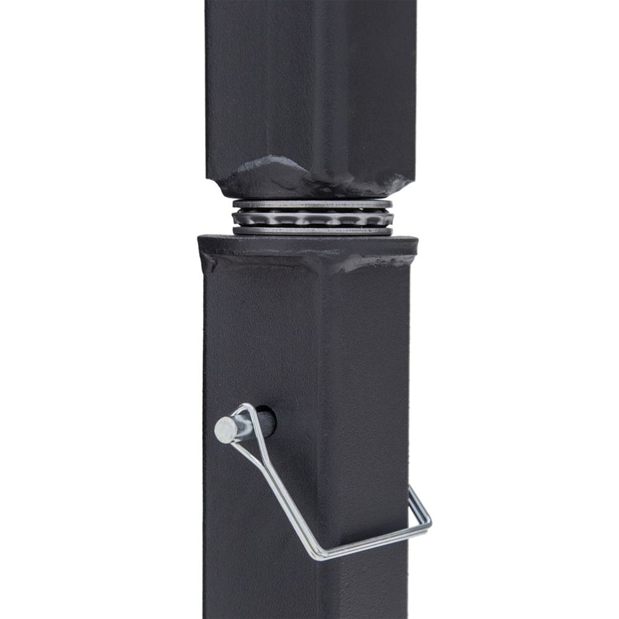Kill Shot Hitch Mounted Steel Deer Hoist with Swivel, 500 Pound Capacity, Black (Used)