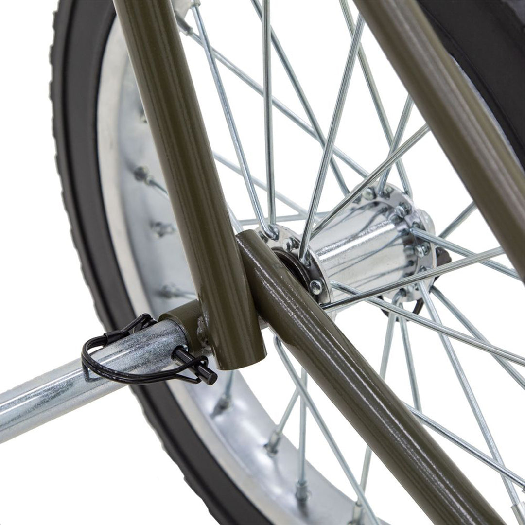 Kill Shot Deer Hunting Cart, Folding Utility Dolly w/500lb Capacity (Open Box)