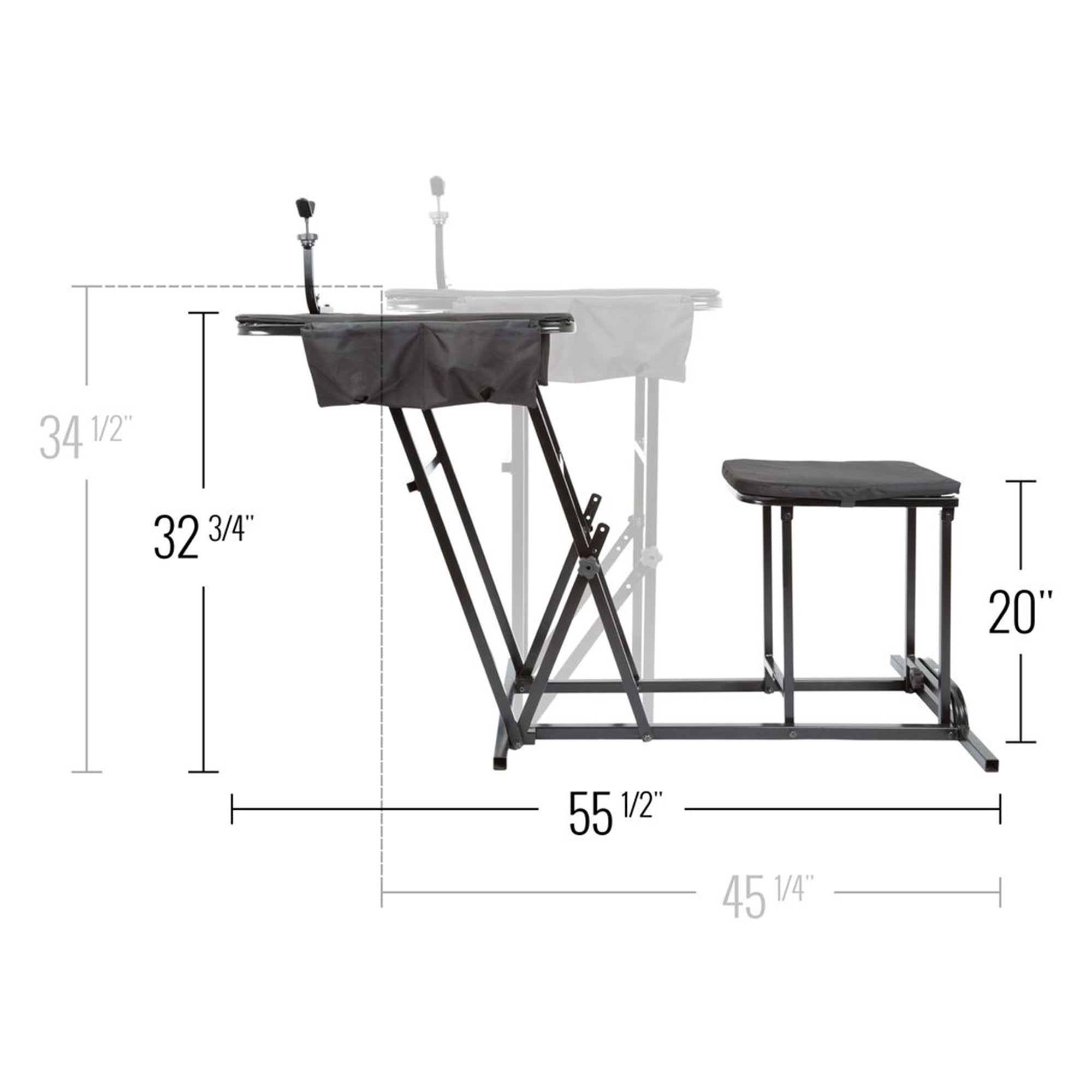 Kill Shot Portable Shooting Bench with Gun Rest, Collapses for Easy Transport - VMInnovations