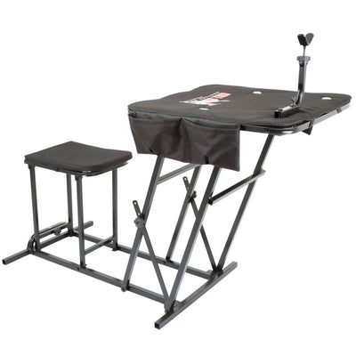 Kill Shot Shooting Bench w/Gun Rest, Collapses for Easy Transport (Open Box) - VMInnovations