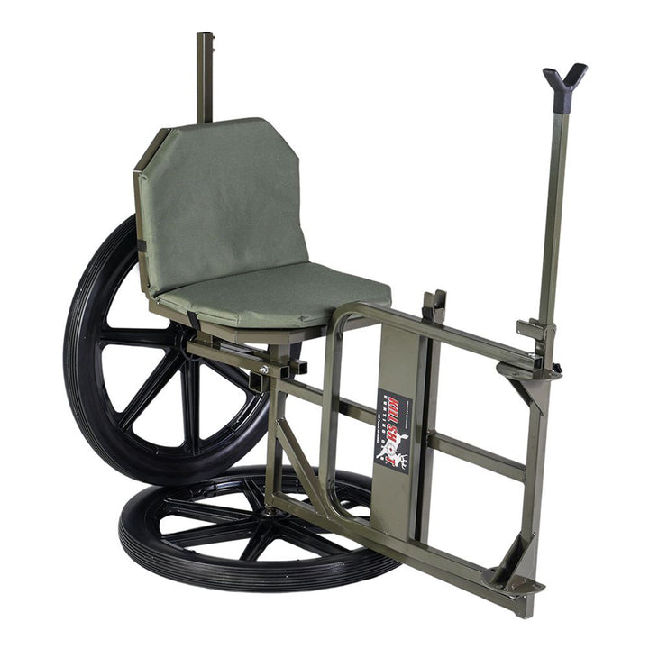 Kill Shot Throne Hunting Chair, Game Cart, & Shooting Rest, 500 Pound Capacity