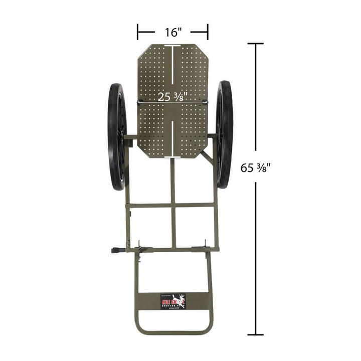 Kill Shot Throne Hunting Chair, Game Cart, & Shooting Rest, 500 Pound Capacity
