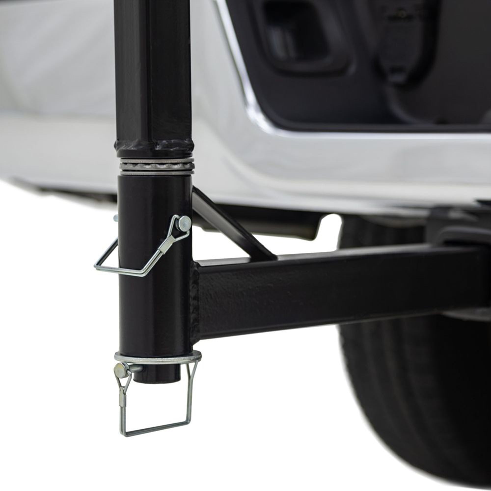 Kill Shot Hitch Mounted Steel Deer Hoist with Gambrel, 300 Pound Capacity, Black - VMInnovations