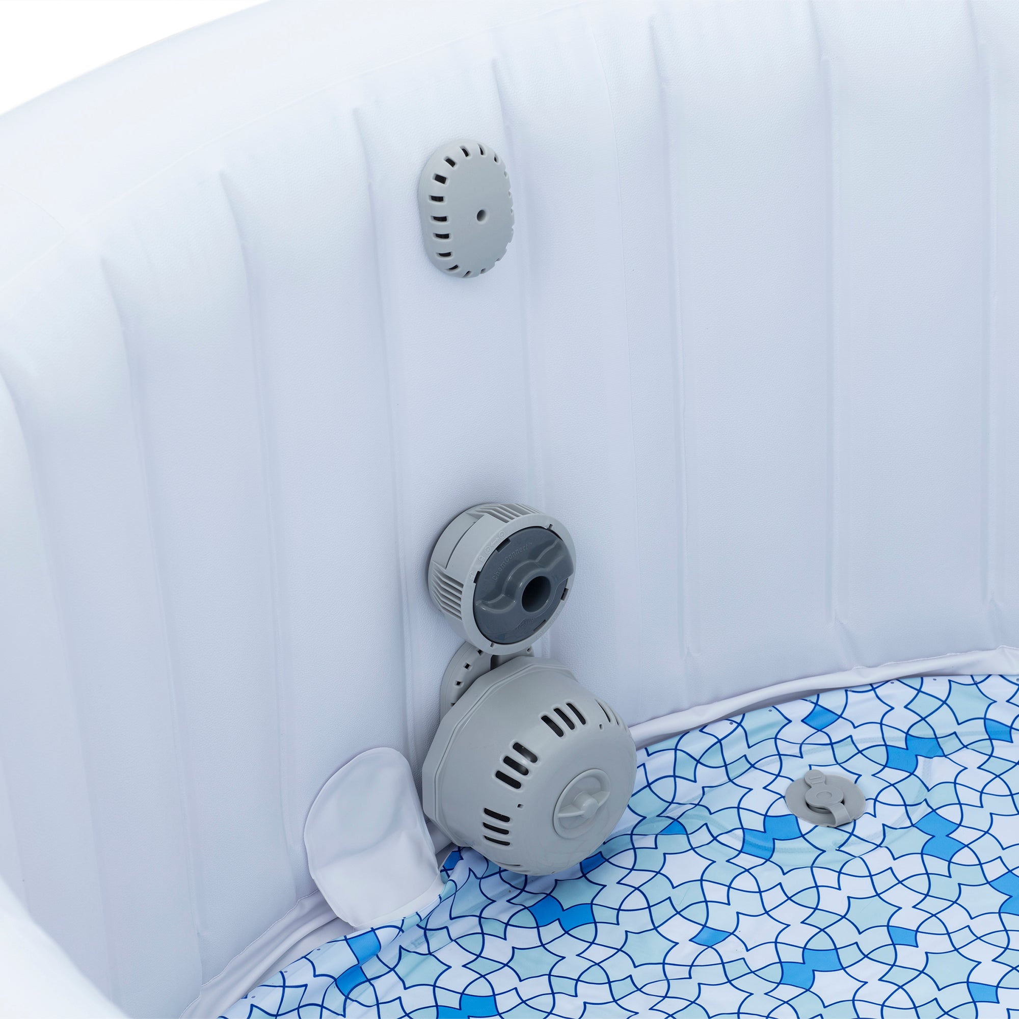 Bestway SaluSpa Miami 2-4 Person Inflatable Hot Tub, Round Spa, (For Parts)