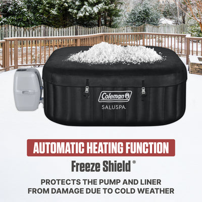 Coleman Hawaii 4-6 Person AirJet Inflatable Hot Tub w/EnergySense Cover Open Box - VMInnovations