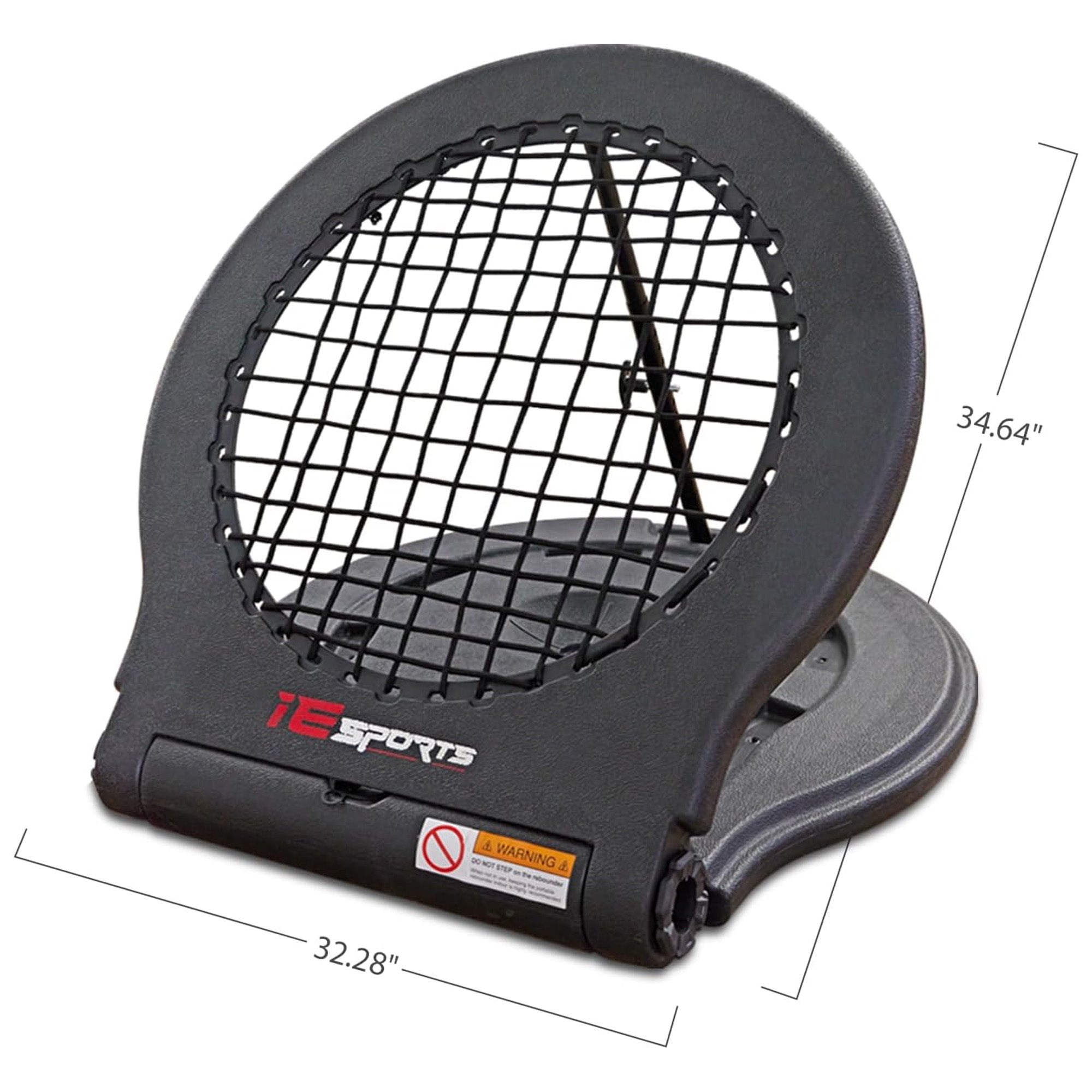 IE Sports Basketball Rebounder Multi-Sport Rebound Net Return Attachment, Black - VMInnovations