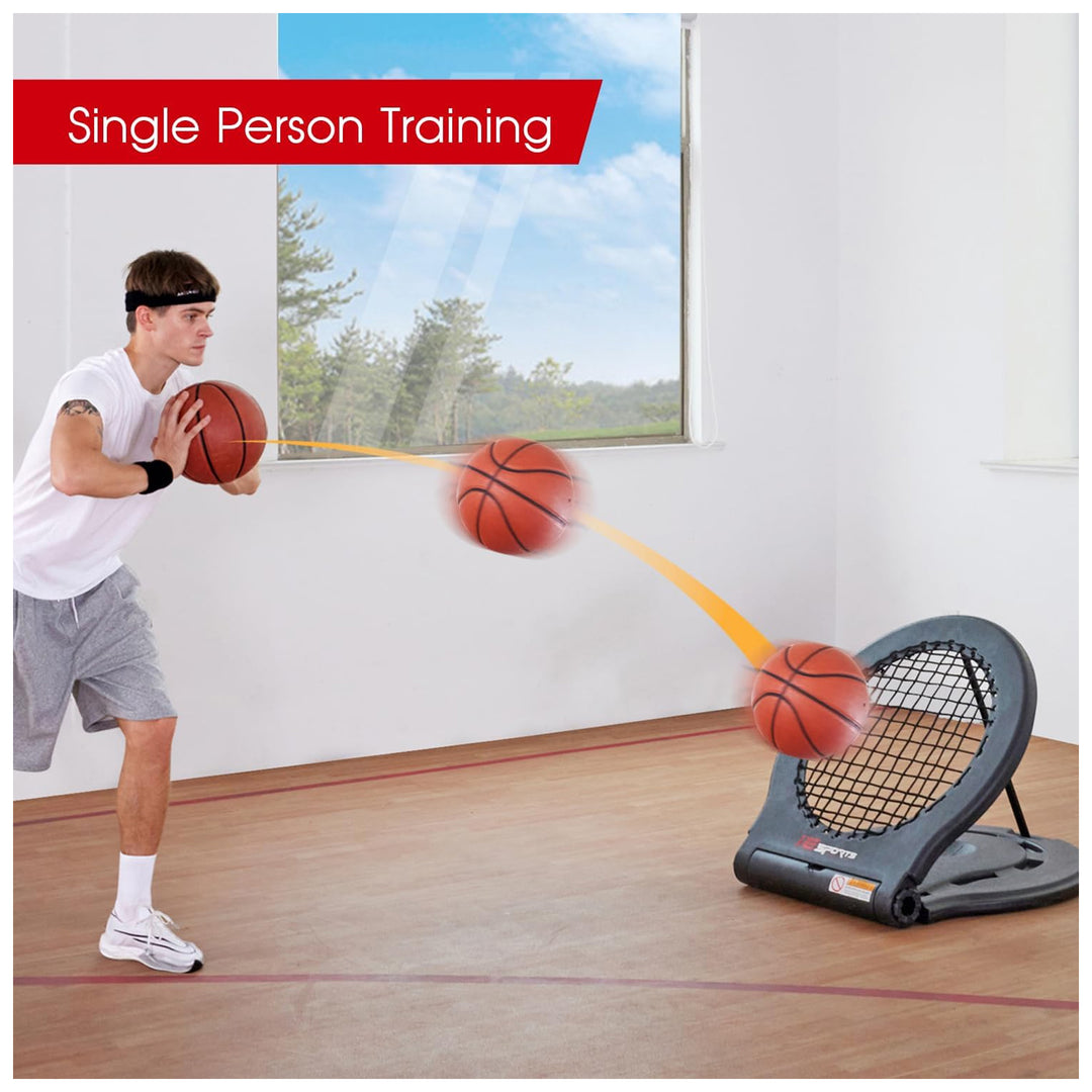 IE Sports Basketball Rebounder Multi-Sport Rebound Net Return Attachment, Black