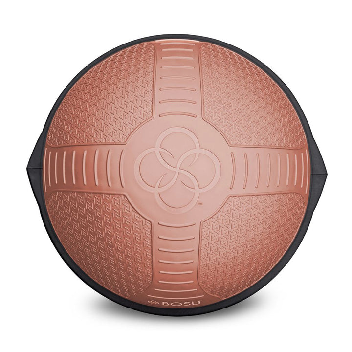 Bosu NEXGEN Balance Strength Trainer, Home Gym Workout Equipment, 26", Rose Gold