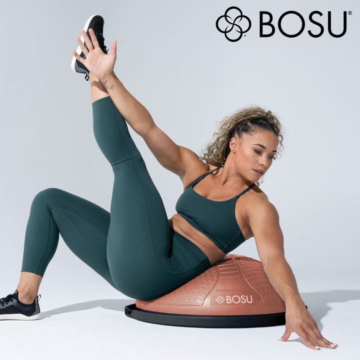 Bosu NEXGEN Balance Strength Trainer, Home Gym Workout Equipment, 26", Rose Gold