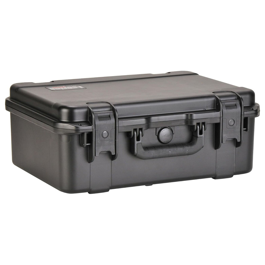 SKB iSeries Watertight Case, Heavy Duty Container Box with Gasket Seal, Gray