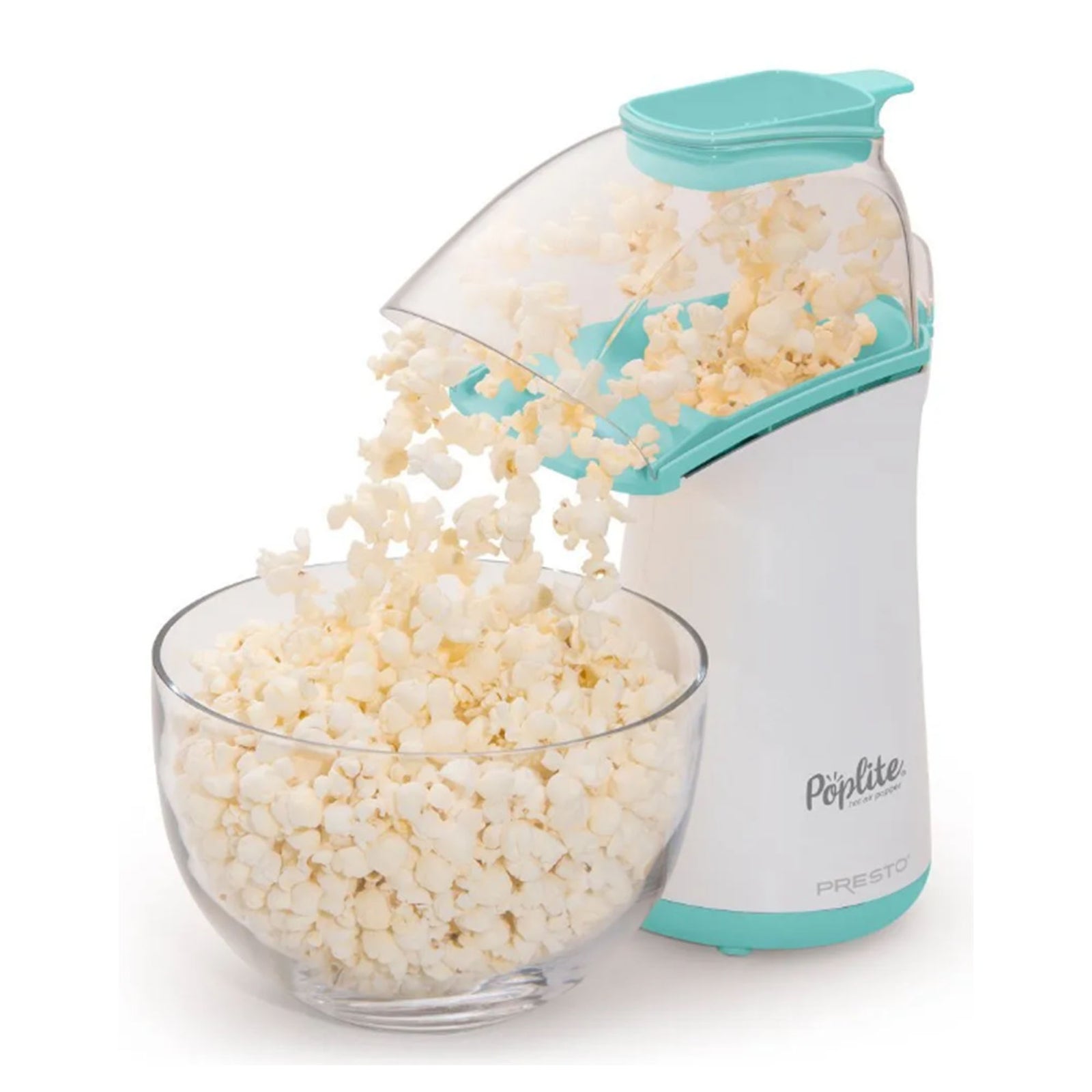 Presto 04869 PopLite Hot Air Popper Popcorn Maker for Home Kitchen, 18 Cups - VMInnovations