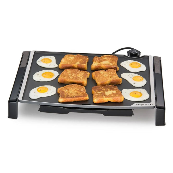 Presto Tilt-n-Fold XL Griddle, Nonstick Ceramic Cooking Surface (Open Box)