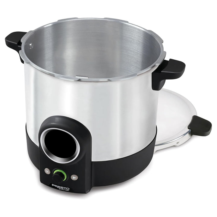 Presto 23 Quart Digital Pressure and Water Boiling Canner, LED Digital Display
