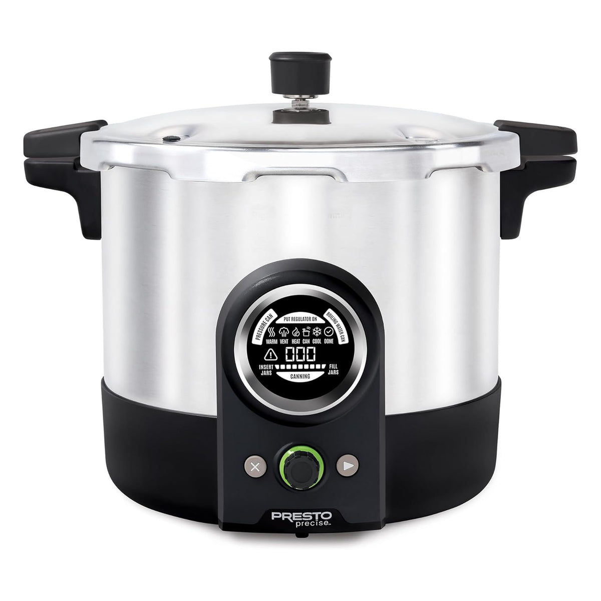 Presto 16 Quart Digital Pressure and Water Boiling Canner (Open Box)