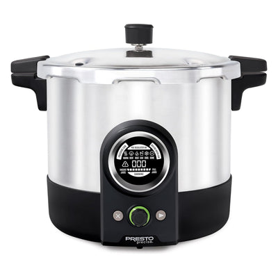 Presto 16 Quart Digital Pressure and Water Boiling Canner (Open Box) - VMInnovations