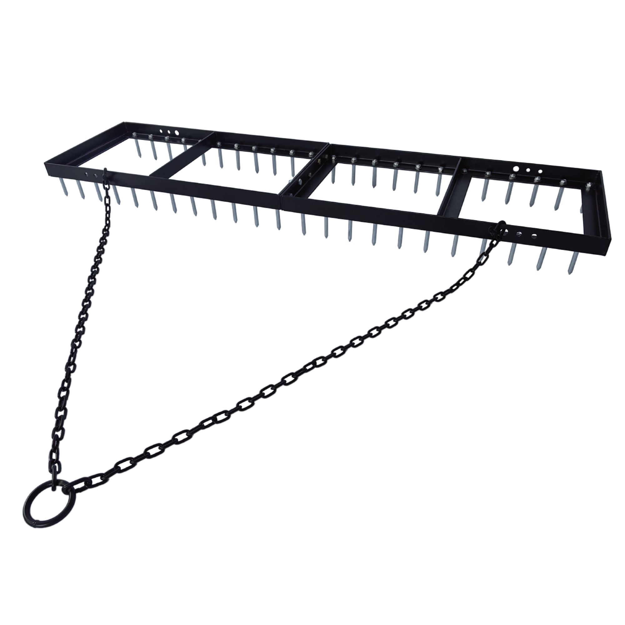 Yard Tuff Spike Drag, Tow Behind Lawn Field Leveling Attachment, 6 Ft Wide - VMInnovations
