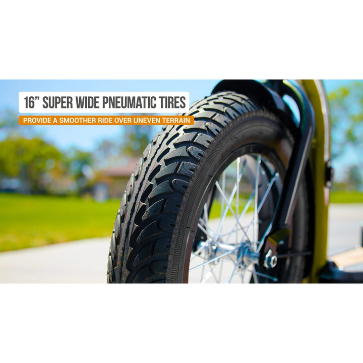 Razor EcoSmart Cargo Electric Utility Scooter for Adults, 1000-Watt Motor, Green