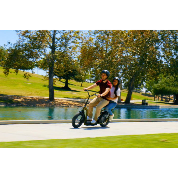 Razor EcoSmart Cargo Electric Utility Scooter for Adults, 1000-Watt Motor, Green