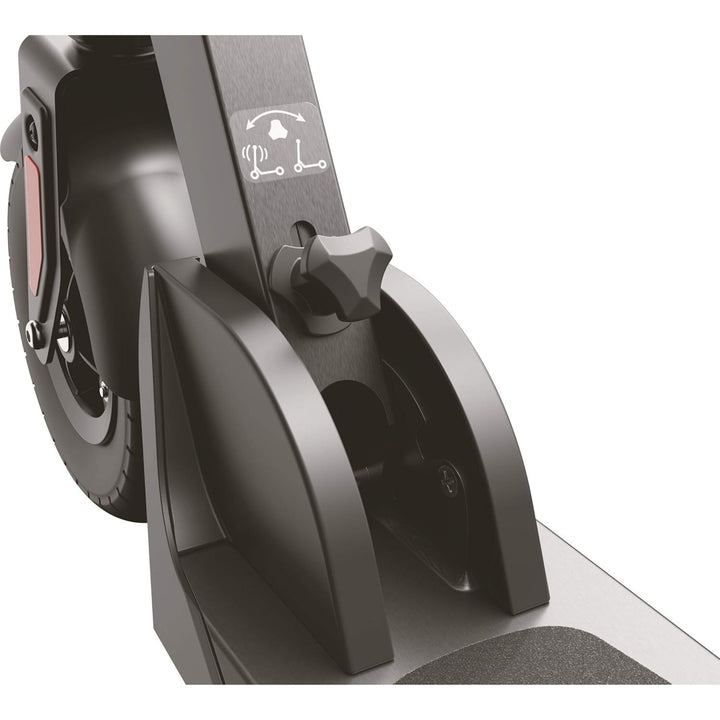 Razor E Prime III Electric Scooter, 8" Front Tire, LED Lights, Rear Drive, Grey