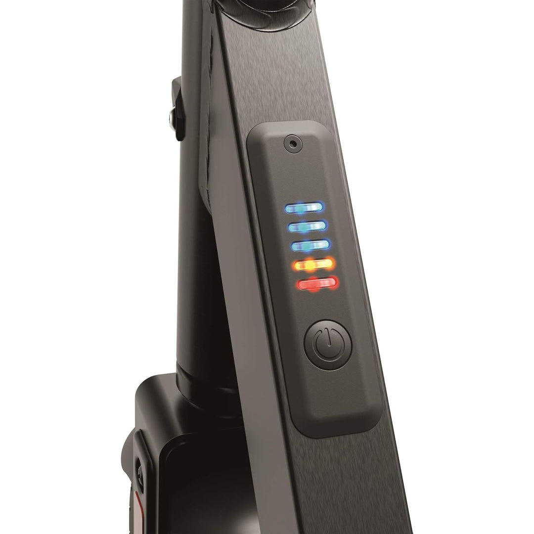 Razor E Prime III Electric Scooter, 8" Front Tire, LED Lights, Rear Drive, Grey