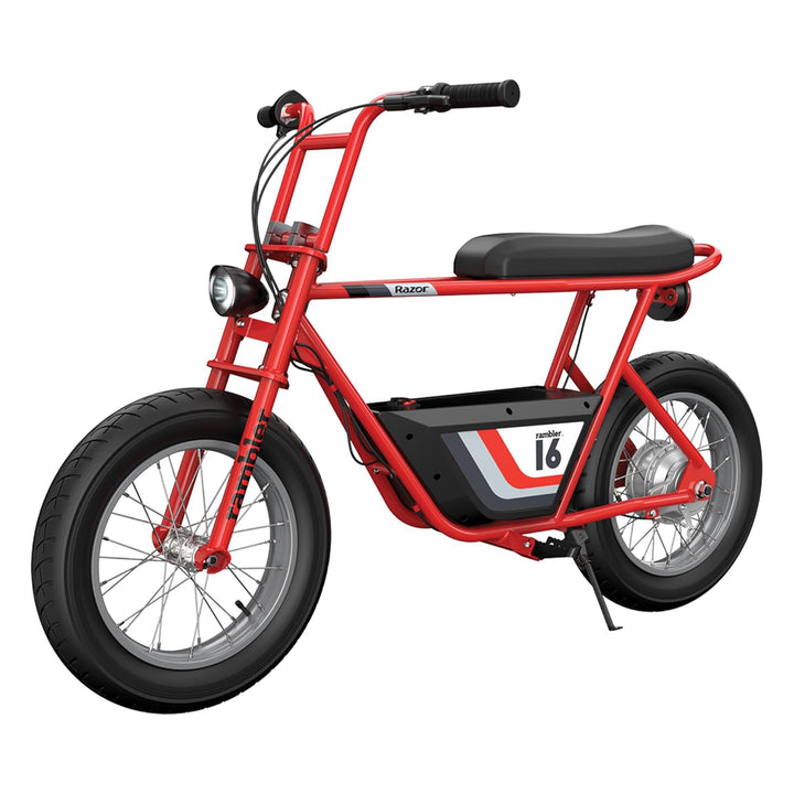 Razor Rambler 16 Electric Retro Minibike with 350W Motor & 36V Battery, Tan