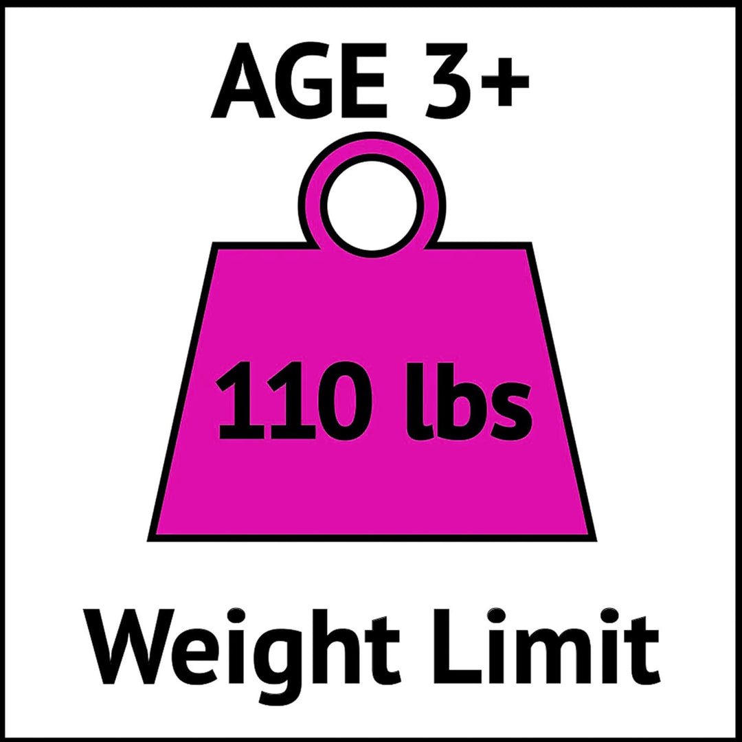 The Big Dig Ride-On Excavator Sandbox Digger, Metal Toy, 360-Degree Seat, Pink